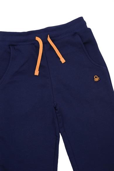 Benetton Erkek Çocuk 4-14 Yaş Cebi Logolu Eşofman Altı Lacivert