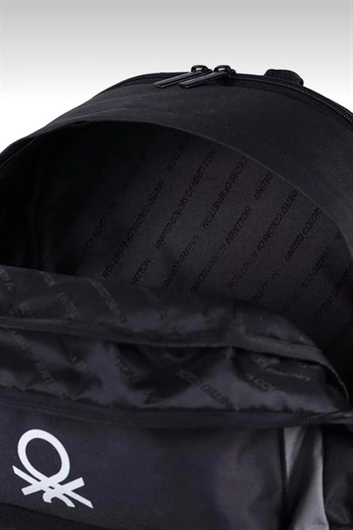 Benetton Erkek Çocuk Fonksiyonel Sırt Çantası Siyah