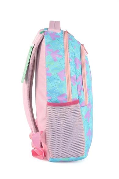 Benetton Kız Çocuk Çift Bölmeli Baskılı Sırt Çantası 03732 Renkli