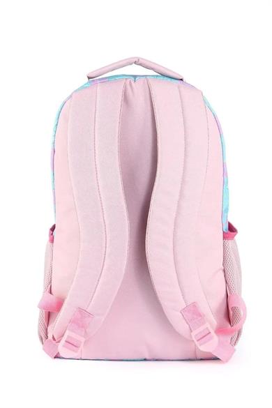 Benetton Kız Çocuk Çift Bölmeli Baskılı Sırt Çantası 03732 Renkli