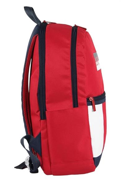 Bennetton Unisex Çift Bölmeli Sırt Çantası 0428775 Kırmızı