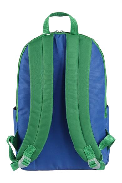 Bennetton Unisex Çift Bölmeli Sırt Çantası 0428775 Mavi