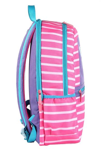 Bennetton Unisex Çocuk Çift Bölmeli Sırt Çantası 03752 Renkli