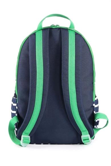 Bennetton Unisex Çocuk Çift Bölmeli Sırt Çantası 03752 Lacivert