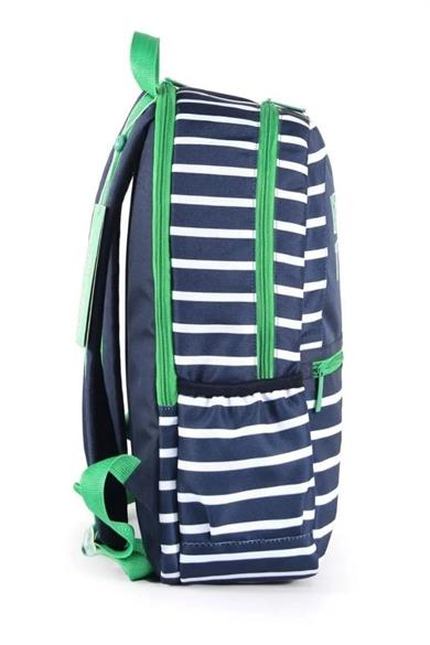 Bennetton Unisex Çocuk Çift Bölmeli Sırt Çantası 03752 Lacivert