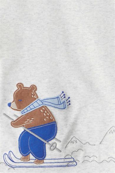 Carters Erkek Bebek 18-24 Ay Üçlü Pijama Takımı Ekru