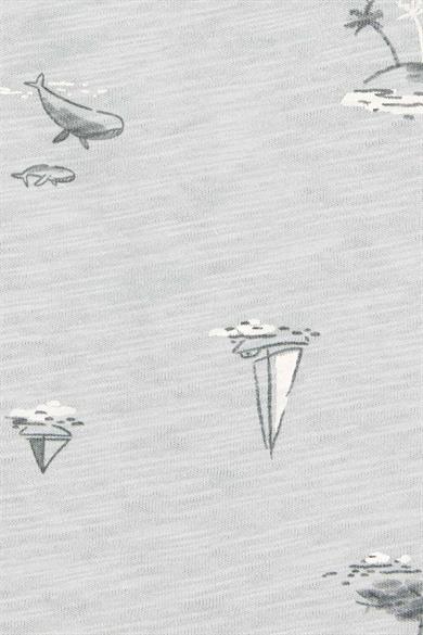 Carters Erkek Bebek 3-18 Ay Şortlu Üçlü Takım Gri