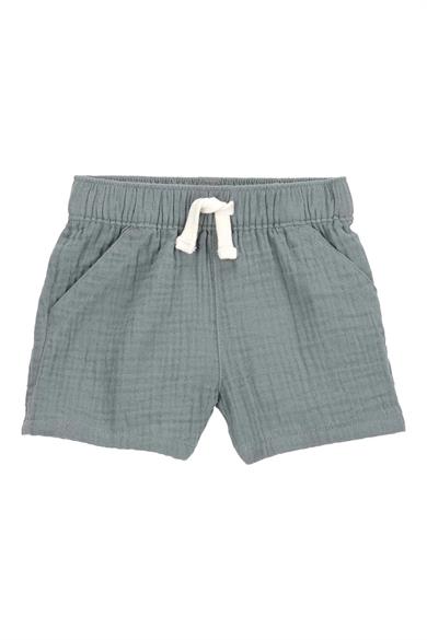 Carters Erkek Bebek 3-18 Ay Şortlu Üçlü Takım Gri