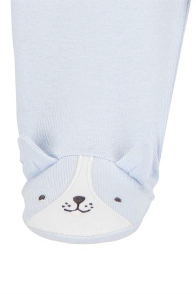 Carters Erkek Bebek 3-9 Ay Figürlü Üçlü Tulumlu Takım Mavi