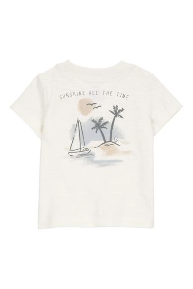 Carters Erkek Bebek 3-9 Ay Gömlek-Body-Şort 3lü Takım Mavi