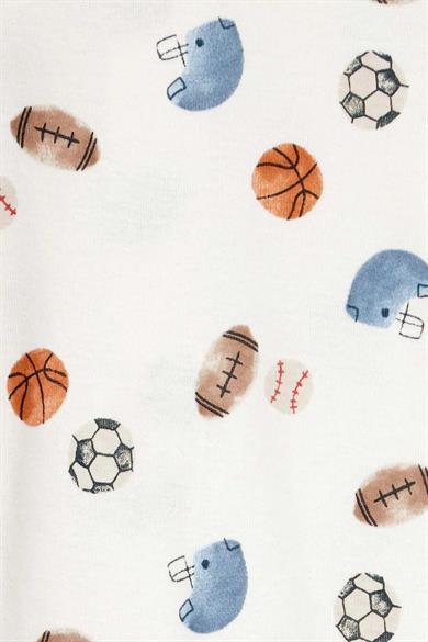 Carters Erkek Bebek 3-9 Ay Üçlü Tulum-Body Takım Kahverengi