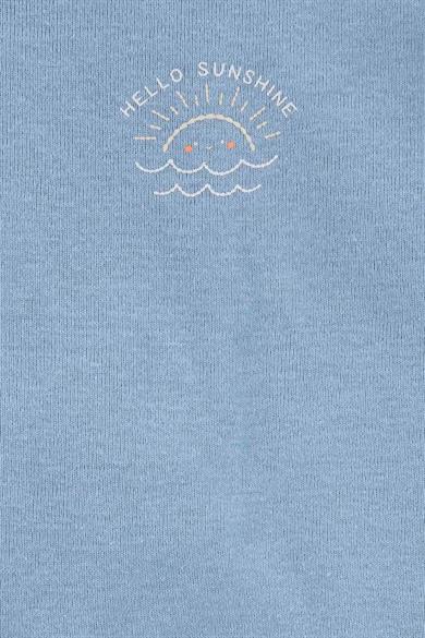 Carters Erkek Bebek 6-24  Ay 5li Desenli Çıtçıtlı Body Mavi