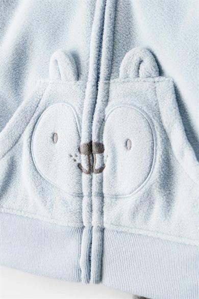 Carters Erkek Bebek 6-24 Ay Polar Hırkalı Üçlü Takım Mavi