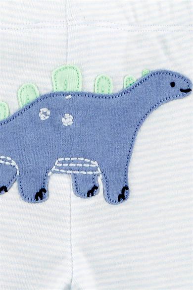 Carters Erkek Bebek 9-18 Ay Desenli Üçlü Takım Mavi