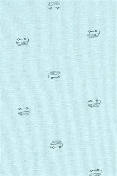 Carters Erkek Bebek Desenli Pamuklu 5li Body Mint