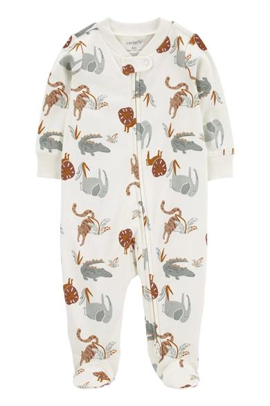 Carters Erkek Bebek Figürlü Uyku Tulumu Krem