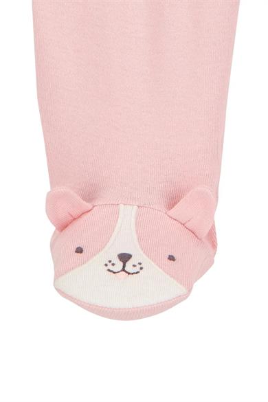 Carters Kız Bebek 0-9 Ay Desenli İkili Tulum Set Pembe