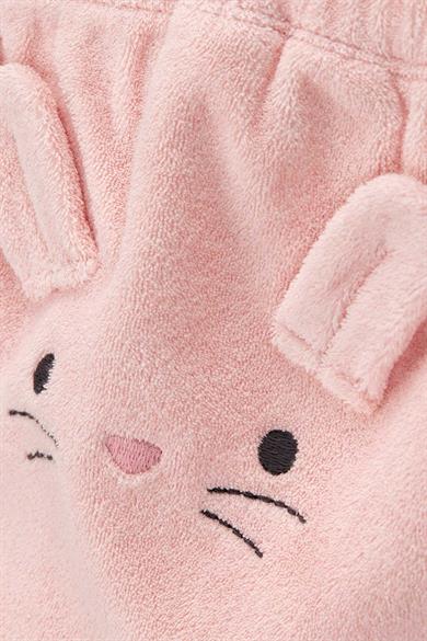 Carters Kız Bebek 3-12 Ay Tavşan Desenli Hırkalı Üçlü Takım Pembe