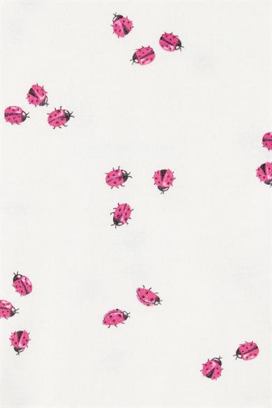 Carters Kız Bebek 3-24 Ay Desenli 5li Kısa Kollu Body Pembe