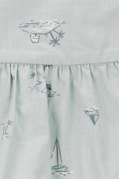 Carters Kız Bebek 3-24 Ay Desenli Bluz-Şort İkili Takım Mint