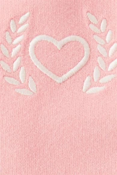 Carters Kız Bebek 3-24 Ay Hırkalı Üçlü Takım Pembe