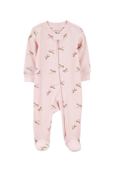 Carters Kız Bebek 3-9 Ay Desenli Uyku Tulumu Pembe