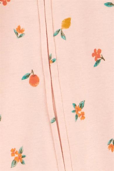 Carters Kız Bebek Tulum-Body-Pantolon Üçlü Takım Somon