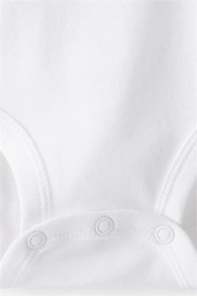 Carters Unisex Bebek 3-24 Ay Kısa Kollu 5li Body Beyaz