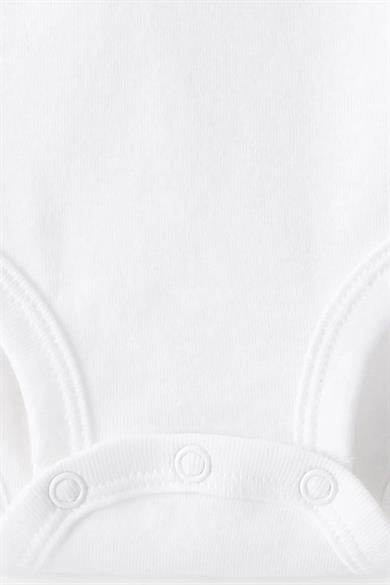 Carters Unisex Çocuk 3-24 Ay Uzun Kollu 4lü Body Beyaz