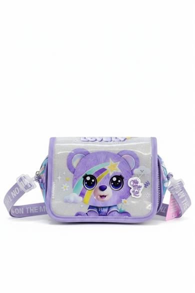 Chimola Kız Çocuk Cute Bear Kalem Çantası Mor
