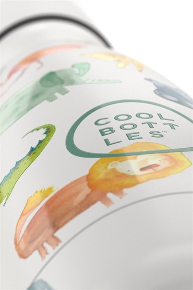 Cool Bottles Erkek Çocuk 260 ml AFRİCAN SAFARİ Bottle Krem
