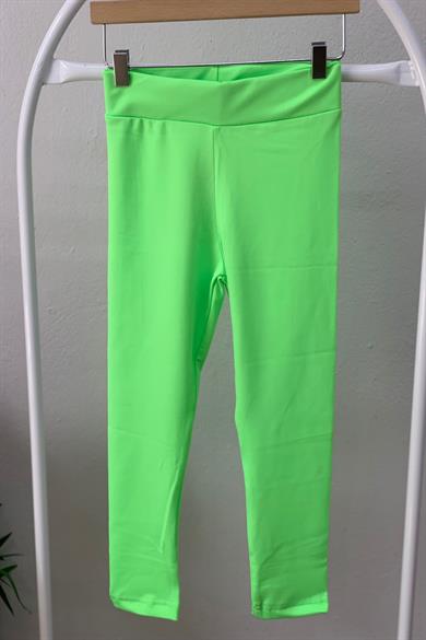 Cuties Kız Çocuk 3-14 Yaş Disco Tayt C0752 Yeşil