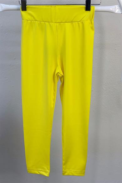 Cuties Kız Çocuk 3-14 Yaş Disco Tayt C0752 Hardal