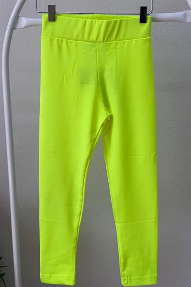 Cuties Kız Çocuk 3-14 Yaş Disco Tayt C0752 Sarı