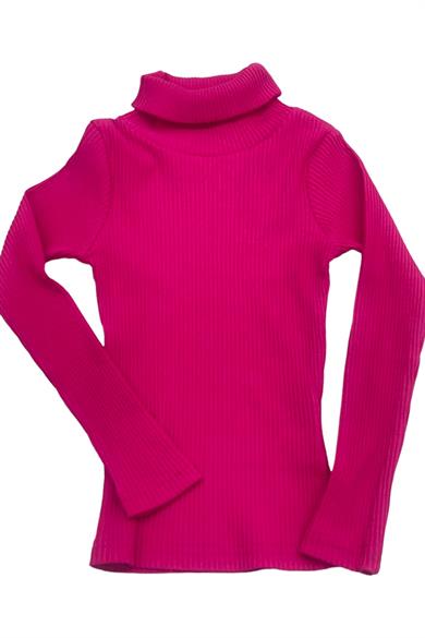 Cuties Kız Çocuk 5-14 Yaş Balıkçı Yaka Kaşkorse Body 3098 Fuşya