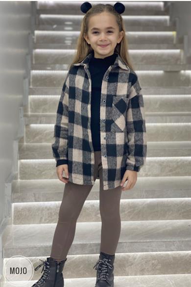 Cuties Kız Çocuk Kaşkorse Tayt 3282 Kahverengi