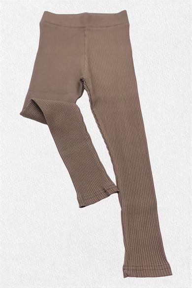 Cuties Kız Çocuk Kaşkorse Tayt 3282 Kahverengi