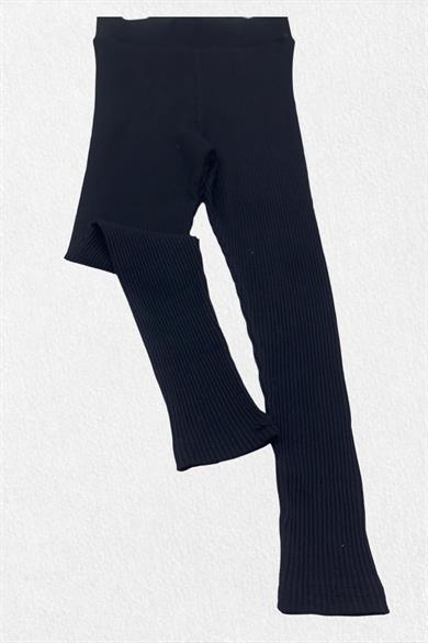 Cuties Kız Çocuk Kaşkorse Tayt 3282 Siyah