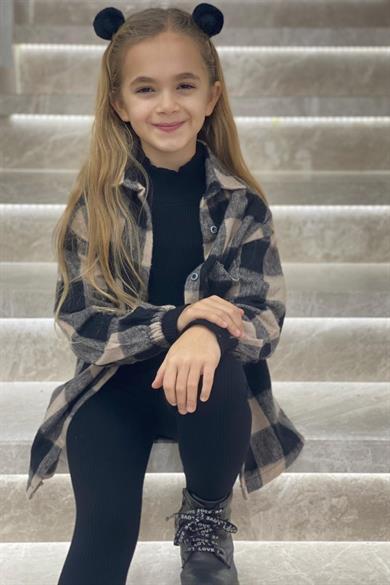 Cuties Kız Çocuk Kaşkorse Tayt 3282 Siyah