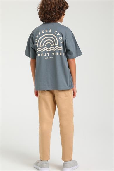 Jack Lions Erkek Çocuk Cepl Detaylı Likralı Pantolon 2441 Camel