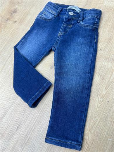 Jacklions Erkek Bebek 1-5 Yaş Dar Paça Denim Pantolon 23019 Kot Mavi