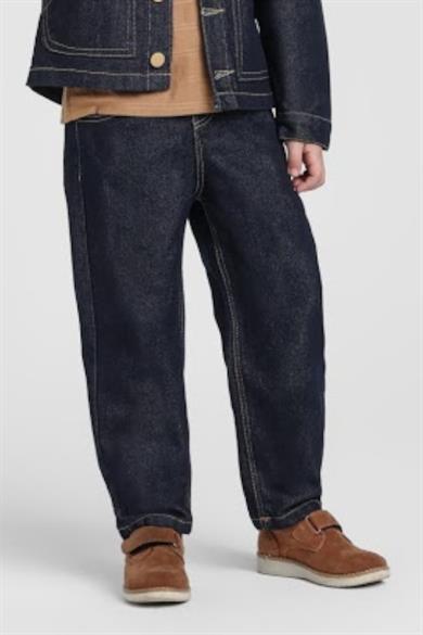 Jacklions Erkek Bebek 1-5 Yaş Jogger Denim Pantolon Lacivert