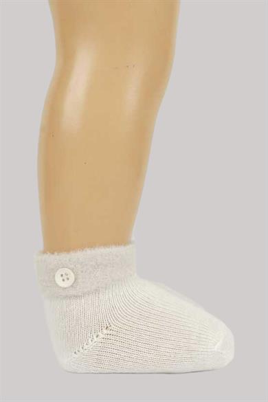 Katamino Erkek Bebek Şapkalı File Soket Takım K54002 Gri