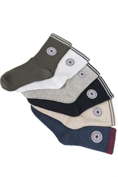 Katamino Erkek Çocuk Serge Soket Çorap K22148 Gri