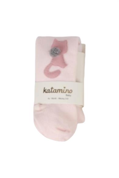 Katamino Kız Bebek Giana Aksesuarlı Külotlu Çorap K32240 Pembe