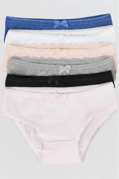 Katamino Kız Çocuk Pamuklu 3lü Slip Set K128375 Mavi