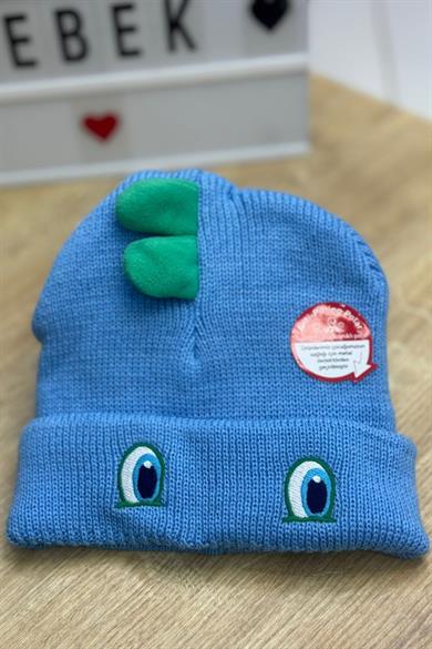 Kitti Erkek Çocuk Atkı Bere İkili Takım K2317502 Mavi