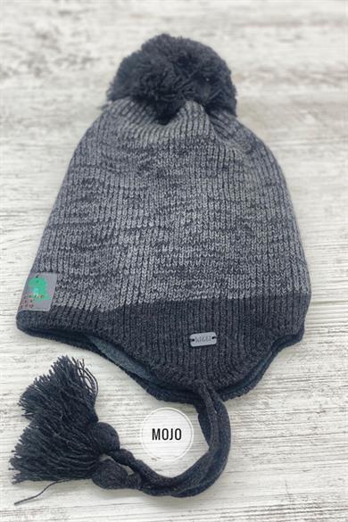 Kitti Erkek Çocuk Polar Astarlık Kulaklıklı Bere K22130-07 Antrasit