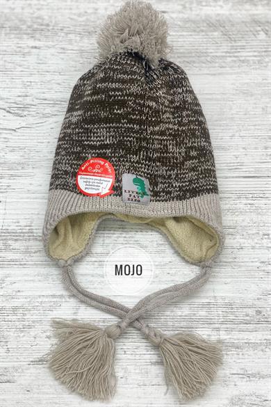 Kitti Erkek Çocuk Polar Astarlık Kulaklıklı Bere K22130-07 Bej