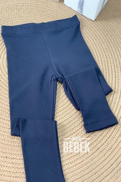 Levotti Kız Çocuk 9-12 Yaş Şardonlu Tayt Lacivert